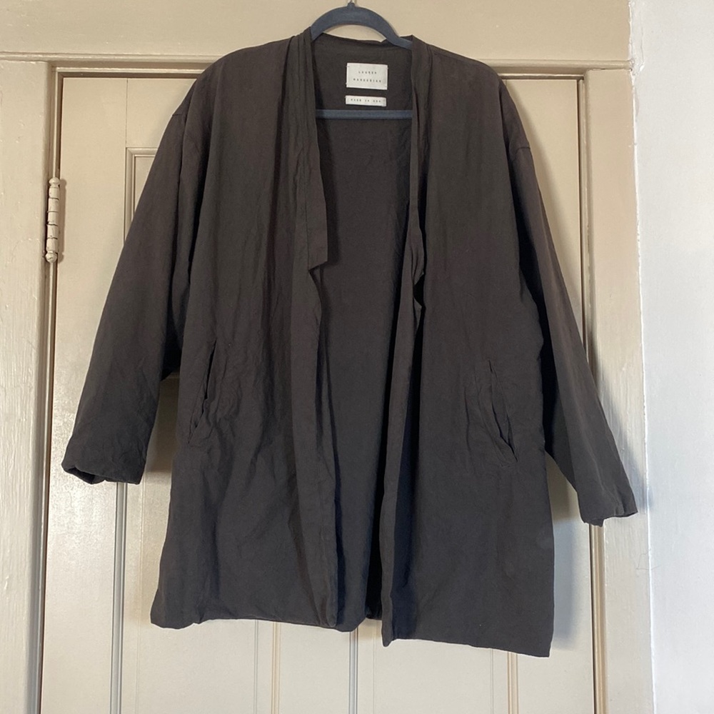 Lauren Manoogian Open Notch Blazer - Generous sizing
